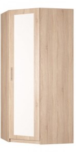 Угловой шкаф Реал (YR-230х1034 (3)-М Вар.1), с зеркалом в Магадане - предосмотр