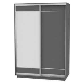 Шкаф 2-дверный Весенний HK5, 2155х1514х600 (D1D2), Графит в Магадане - предосмотр