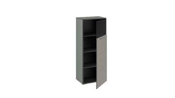 Шкаф Наоми комбинированный одностворчатый, цвет Фон серый, Джут ТД-208.07.28 в Магадане - предосмотр 1