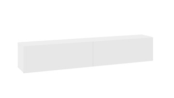 Шкаф навесной Порто (366) ТД-393.12.21 (Белый жемчуг/Белый софт) в Магадане - предосмотр