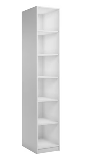 Шкаф однодверный Агата М3, белый в Магадане - изображение 1