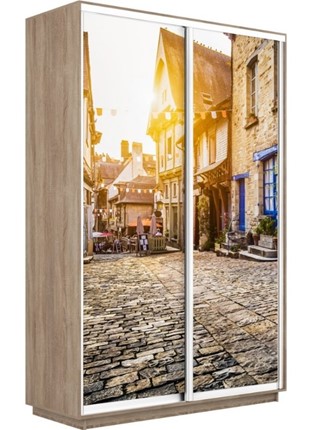 Шкаф 2-дверный Экспресс 1200x600x2200, Улица/дуб сонома в Магадане - изображение
