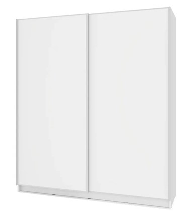 Шкаф 2-х створчатый Урбан У601, Белый в Магадане - изображение