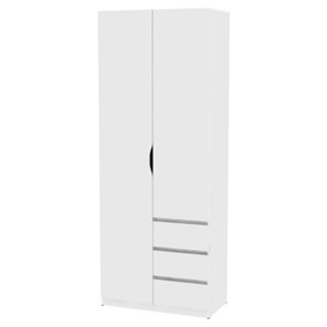 Шкаф 2-дверный Мальта H188, Белый в Магадане