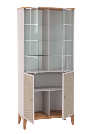 Шкаф 60.03 Бора (со стеклом) в Магадане - изображение 1