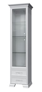 Шкаф-витрина Грация ШР-1, белый, 1 стекло, 420 в Магадане