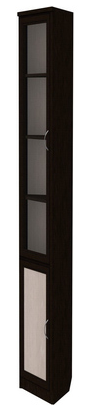 Шкаф 209 левосторонний, цвет Венге в Магадане - изображение
