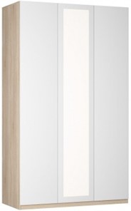 Шкаф распашной Реал (Push to open; R-230х135х60-1-PO-М), с зеркалом в Магадане - предосмотр