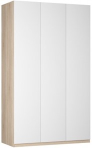 Шкаф 3-дверный Реал распашной (Push to open; R-198х135х60-1-PO), без зеркала в Магадане
