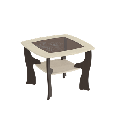Журнальный стол №14, Венге мали/Ясень жемчужный в Магадане - изображение