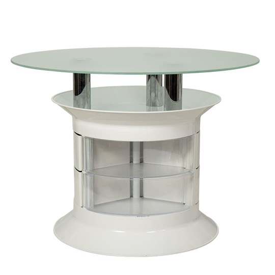 Стеклянный столик Benito white plus в Магадане - изображение 1