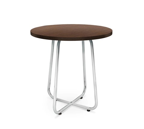 Круглый столик Триада-20, Металлик/Венге в Магадане - изображение