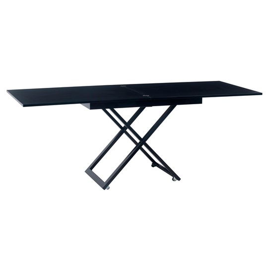 Журнальный стол-трансформер Cross GL, Черный/Черный в Магадане - изображение 2