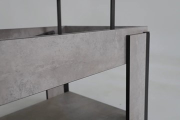 Журнальный стол-трансформер Дэнс, цемент светлый в Магадане - предосмотр 8