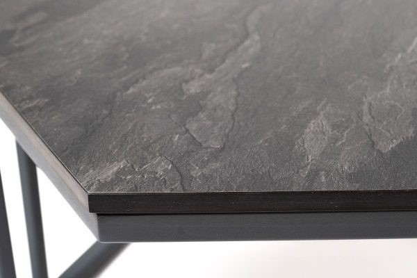Интерьерный стол Женева  цвет серый гранит Артикул: RC658-50-50-4sis в Магадане - изображение 3