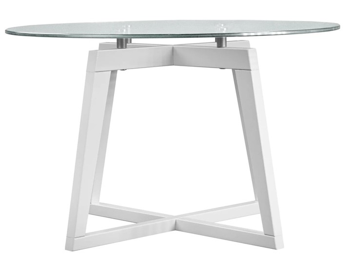 Стеклянный столик Рилле-445 (белый) в Магадане - изображение 1