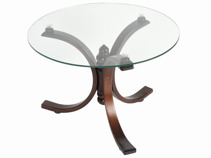Стеклянный столик Лорд (темно-коричневый) в Магадане - изображение 1