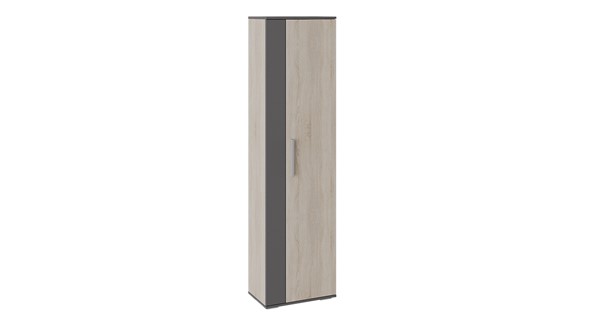 Шкаф двухстворчатый Нуар (Фон серый/Дуб сонома) в Магадане - изображение