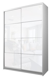Шкаф 2-х дверный MAX МШ-23-6-16-22, Профиль Белый/Цвет Белый/Oracal Белый в Магадане