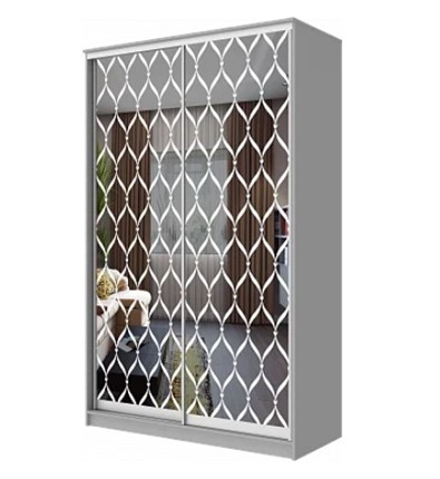 Шкаф "Сетка" ХИТ 22-12-66-16 Серый в Магадане - изображение