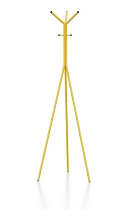 Вешалка напольная Крауз-11, цвет желтый в Магадане - изображение