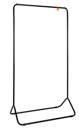 Вешалка для одежды Радуга 3-ВНП 391 Черный в Магадане - изображение
