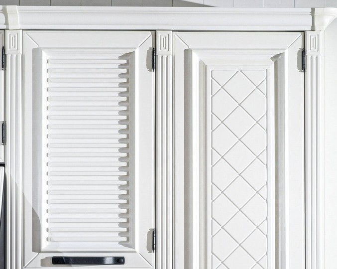 Кухонный гарнитур Марина 1500(Белый/Алебастр) в Магадане - изображение 3
