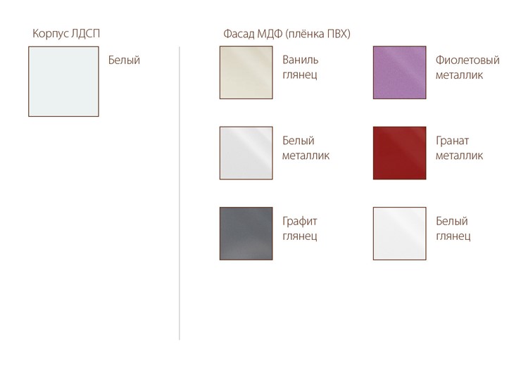 Кухонный гарнитур угловой Модерн, белый глянец/фиолетовый металлик в Магадане - изображение 1