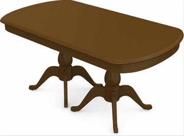 Раздвижной стол Фабрицио-2 исп. Мыло большой 3 вставки, Тон 2 (Морилка/Эмаль) в Магадане
