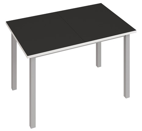 Стол раздвижной Фристайл-3, Черный в Магадане - изображение