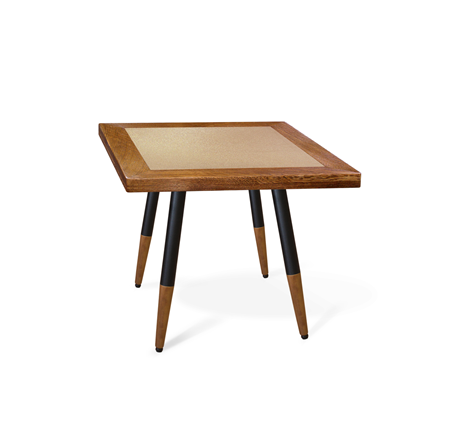 Стол на кухню SHT-TU12 (4 шт.)/ТT7 60/60 (черный/темный орех/брашированный коричневый/песочный) в Магадане - изображение