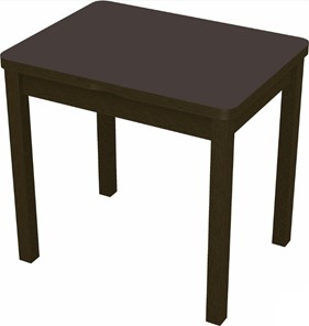 Раздвижной стол Бари дерево №8 (стекло коричневое/венге) в Магадане - предосмотр