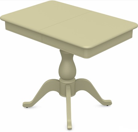 Кухонный раскладной стол Фабрицио-1 исп. Мини 1100, Тон 10 (Морилка/Эмаль) в Магадане - изображение