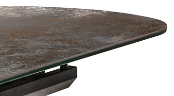 Обеденный раздвижной стол Шамони 3CX 180х95 (Oxide Nero/Графит) в Магадане - предосмотр 2