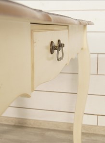 Стол на кухню Leontina с ящиком (ST9337M) Бежевый в Магадане - предосмотр 3