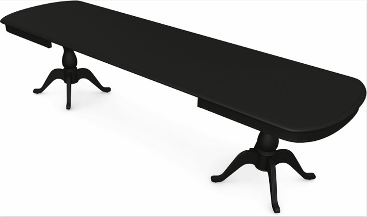 Кухонный стол раскладной Фабрицио-2 исп. Мыло большой 3 вставки, Тон 12 (Морилка/Эмаль) в Магадане - изображение 1