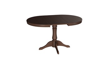 Кухонный раздвижной стол Орландо Т1, цвет Орех темный (Б-111.02.1) в Магадане - предосмотр 1