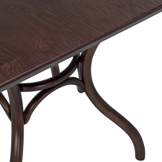 Обеденный стол Leset Top (Темный орех) квадратный в Магадане - изображение 2