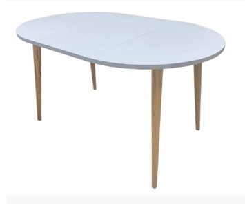 Кухонный раздвижной круглый стол Серый камень 90*90 см ЛДСП в Магадане - предосмотр 7