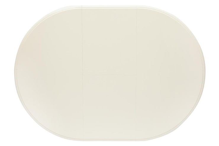 Раздвижной стол BEATRICE NEW (Беатриче New) Dia 90+35x76 pure white (402) в Магадане - изображение 1