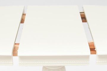 Раздвижной стол BEATRICE NEW (Беатриче New) Dia 90+35x76 pure white (402) в Магадане - предосмотр 3