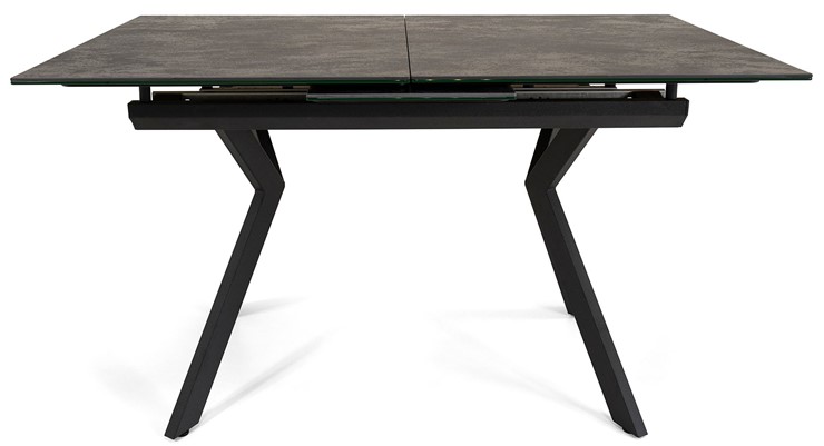Кухонный стол раскладной Бордо 1CX 140х85 (Oxide Nero/Графит) в Магадане - изображение 1