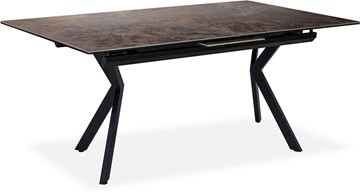 Раздвижной стол Бордо 3CX 180х95 (Oxide Moro/Графит) в Магадане - предосмотр