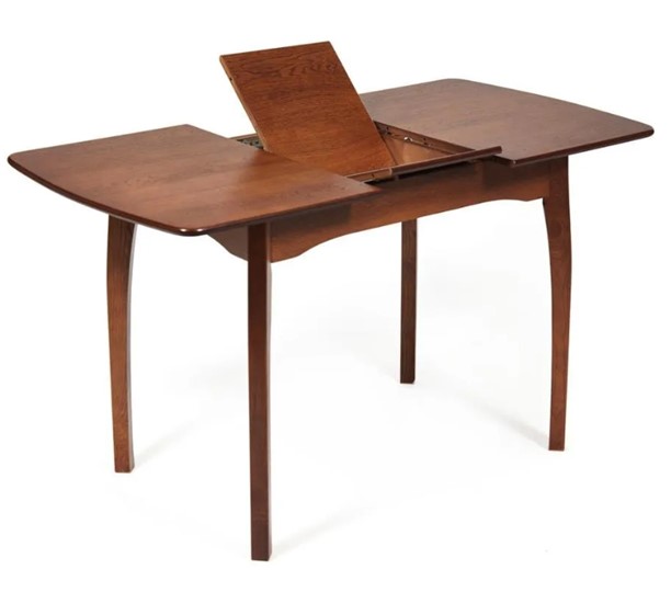 Кухонный стол раздвижной Caterina, бук/мдф, 100+30x70x75, коричневый арт.14122 в Магадане - изображение 1