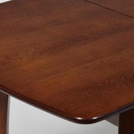 Кухонный стол раздвижной Caterina, бук/мдф, 100+30x70x75, коричневый арт.14122 в Магадане - изображение 3