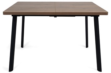 Кухонный стол раздвижной Дали-2L(ноги черные, дуб табако) в Магадане - предосмотр 1