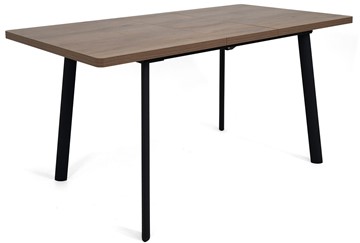 Кухонный стол раздвижной Дали-2L(ноги черные, дуб табако) в Магадане - предосмотр 3