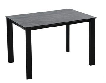 Кухонный стол раскладной Denver Темный дуб/Черный, Черный в Магадане - предосмотр