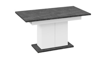 Раздвижной стол Детройт тип 1 (Белый/Ателье темный) в Магадане - предосмотр 3