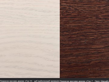 Кухонный стол раскладной Фабрицио-1 исп. Эллипс, Тон 11 Покраска + патина с прорисовкой (на столешнице) в Магадане - предосмотр 13
